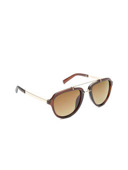 Daniel Klein - Brown Oval Sunglasses
