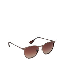 Daniel Klein - Brown Round Sunglasses