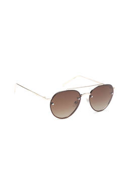 Daniel Klein - Brown Oval Sunglasses