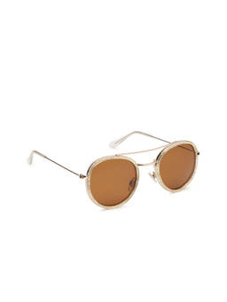 Daniel Klein - Brown Round Sunglasses