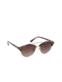 Daniel Klein - Brown Round Sunglasses