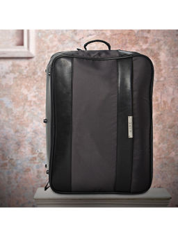 DKNY - MENS ACE Black Color Polyester Material Soft Medium Size Backpack