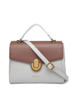 Diana Korr - Women Solid Grey Handbag