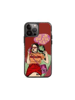 DailyObjects - Anti Social Babe Stride 2.0 Case Cover For iPhone 13 Pro - 6.1 inch