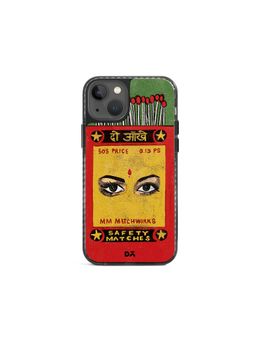 DailyObjects - Do Aakhein Matchbox Stride 2.0 Case Cover For iPhone 13 - 6.1 inch