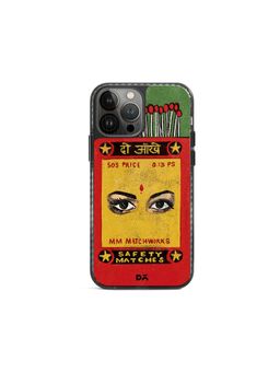 DailyObjects - Do Aakhein Matchbox Stride 2.0 Case Cover For iPhone 13 Pro - 6.1 inch