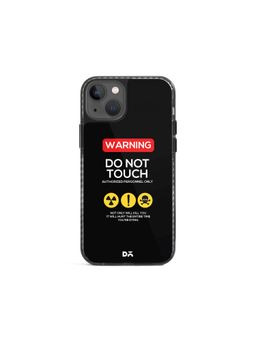 DailyObjects - Do Not Touch Stride 2.0 Case Cover For iPhone 13 - 6.1 inch