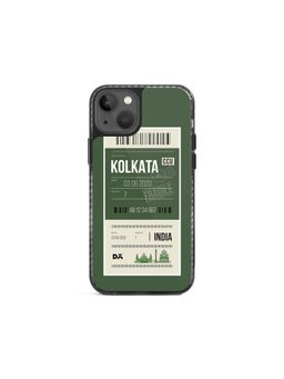 DailyObjects - Kolkata City Tag Stride 2.0 Case Cover For iPhone 13 - 6.1 inch