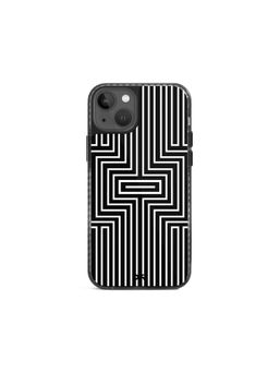 DailyObjects - Maze White Stride 2.0 Case Cover For iPhone 13 - 6.1 inch