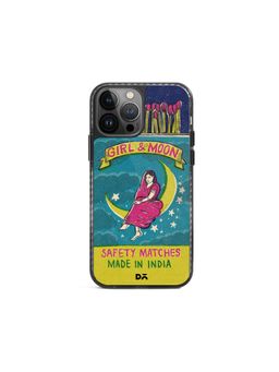 DailyObjects - Moon Girl Matchbox Stride 2.0 Case Cover For iPhone 13 Pro - 6.1 inch