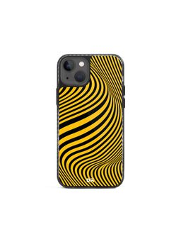 DailyObjects - Ochre Waves Stride 2.0 Case Cover For iPhone 13 - 6.1 inch