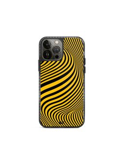 DailyObjects - Ochre Waves Stride 2.0 Case Cover For iPhone 13 Pro - 6.1 inch