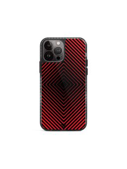 DailyObjects - Rhombus Red Stride 2.0 Case Cover For iPhone 13 Pro Max - 6.7 inch