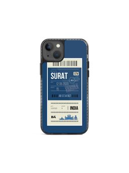 DailyObjects - Surat City Tag Stride 2.0 Case Cover For iPhone 13 - 6.1 inch