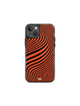 DailyObjects - Tangerine Waves Stride 2.0 Case Cover For iPhone 13 - 6.1 inch