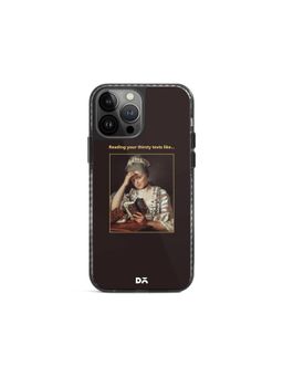 DailyObjects - Thirsty Text Stride 2.0 Case Cover For iPhone 13 Pro Max - 6.7 inch