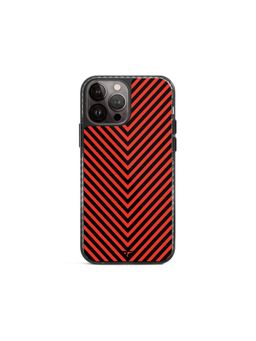 DailyObjects - V Red Stride 2.0 Case Cover For iPhone 13 Pro - 6.1 inch