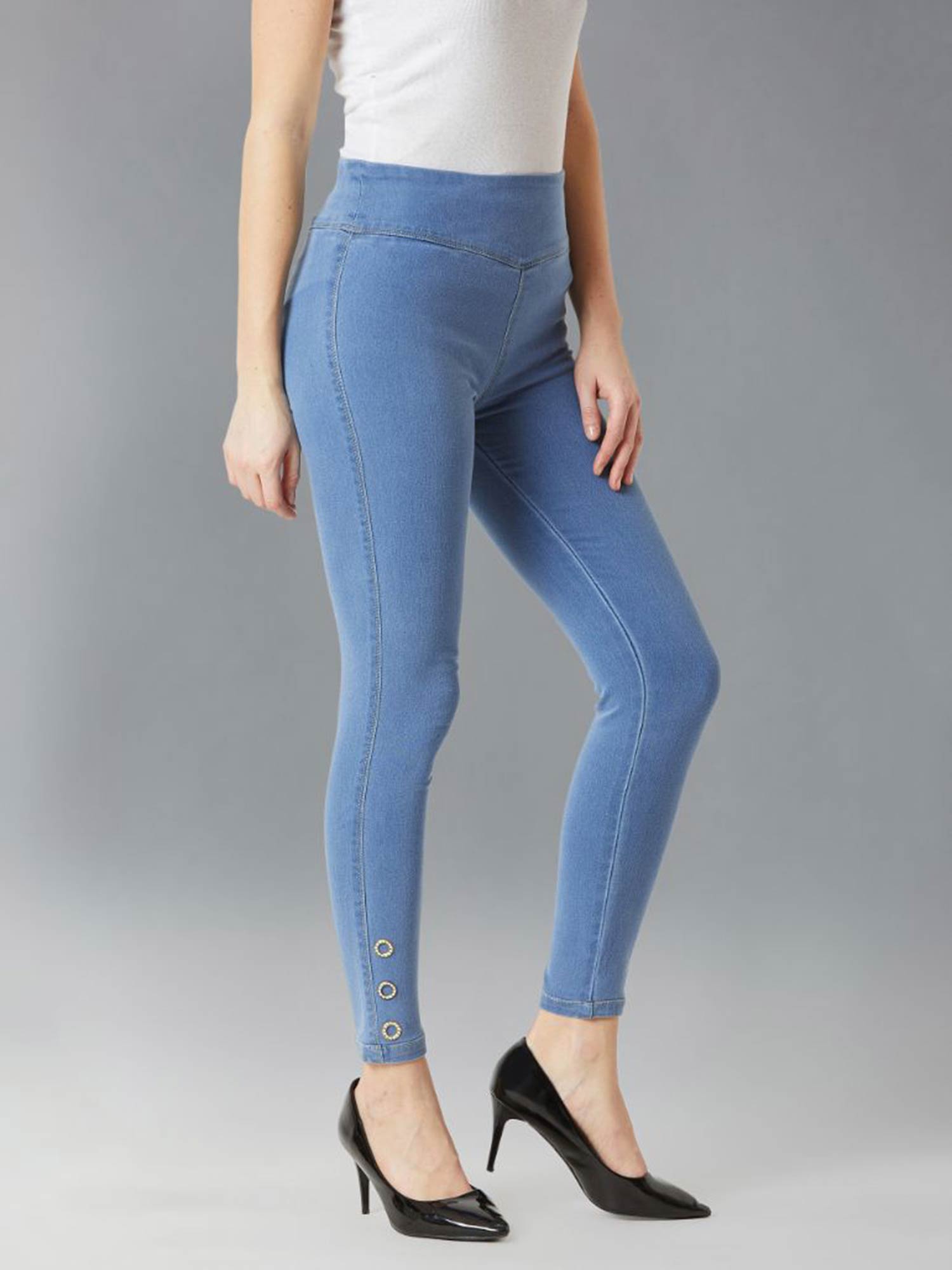 Super Skinny Fit High Rise Jeggings 