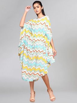 First Resort by Ramola Bachchan - Multi Colour Dress