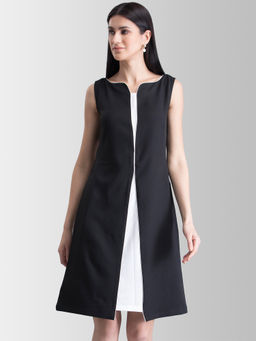 FABLE STREET - Black Solid Dress