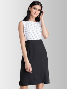 FABLE STREET - White Printed Dress