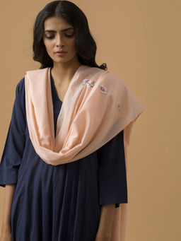 Ancestry - Gulistaan Blush Pink Scarf