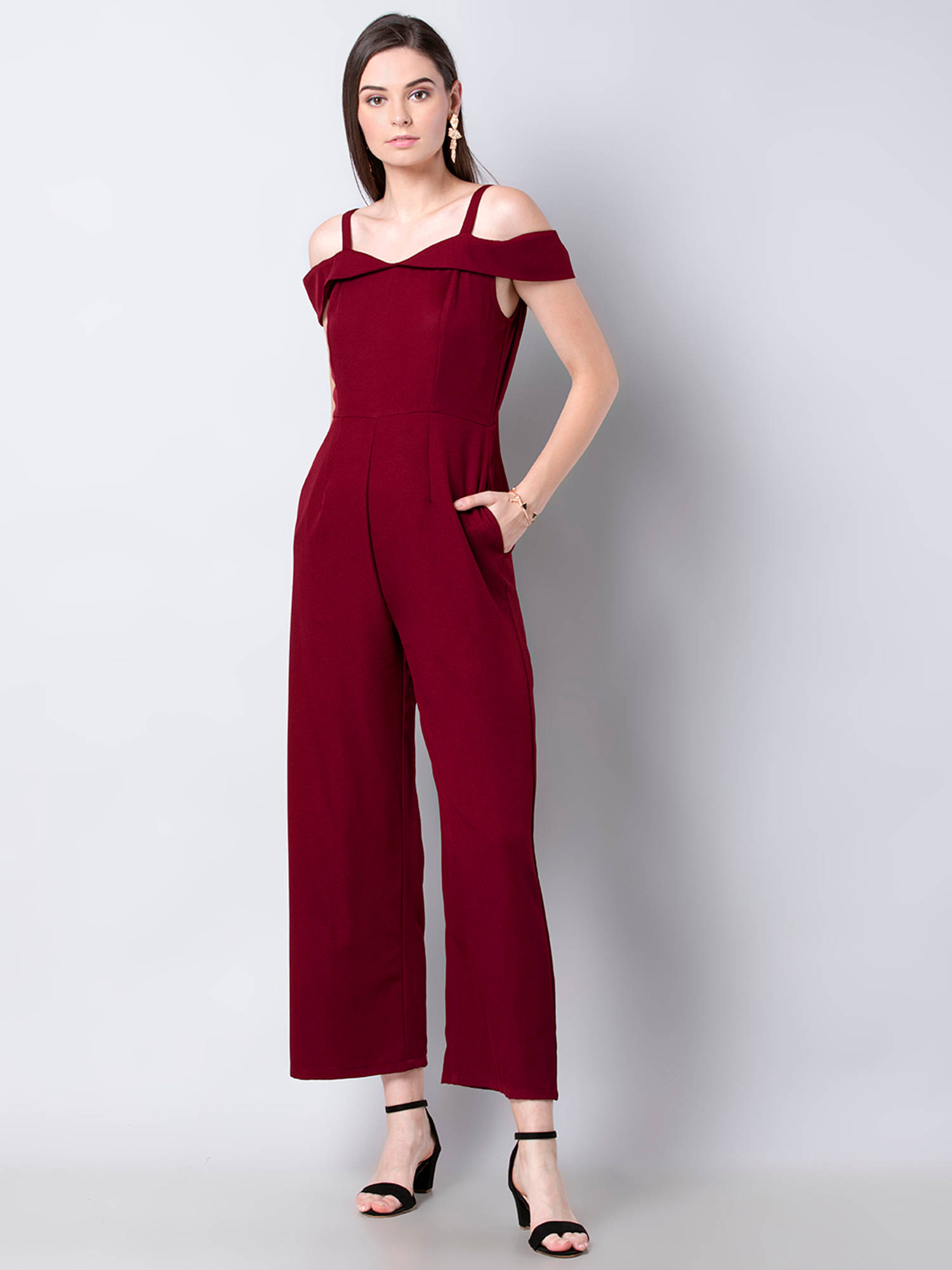 Cold Shoulder Jumpsuit 