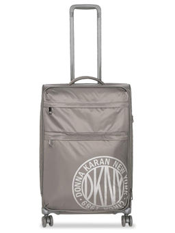DKNY - URBAN SPORT Charcoal Color Polyester Material Soft 20" Cabin Size Trolley