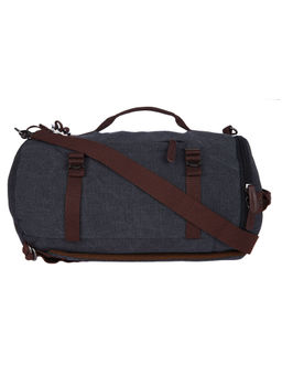 FUR JADEN - Black Canvas 35L Duffle Bag