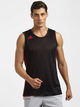 adidas - Tms Rev Jrs Black Basketball Jersey