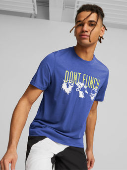 Puma - Perimeter Mens Blue T-Shirt