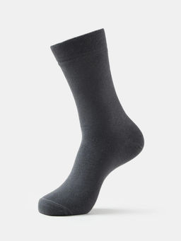 Jockey - 7390 Men Modal Cotton Elastane Stretch Crew Length Socks - Gunmetal