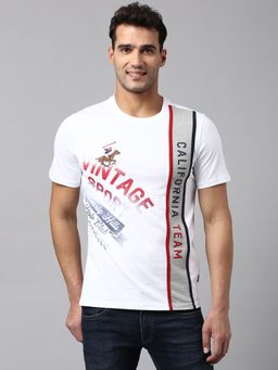 Beverly Hills Polo Club - Ombre Printed Sport Tee White