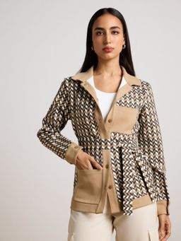Muvazo - Vogue Vista Jacket with Belt (Set of 2)