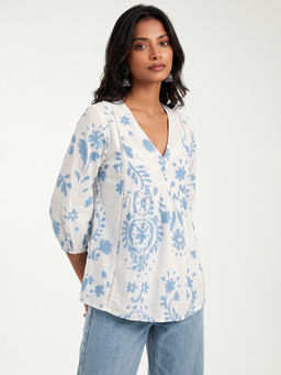 max - Women Floral Print Top