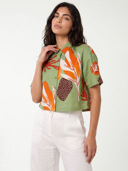 max - Women Printed Shirt