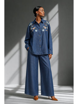 Zari Jaipur - Womens Blue Co Ord