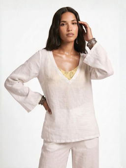 NISHORAMA - Gunj Mul Cover Up Top