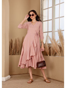 SEORAA - Pink Tipsy Tease Dress