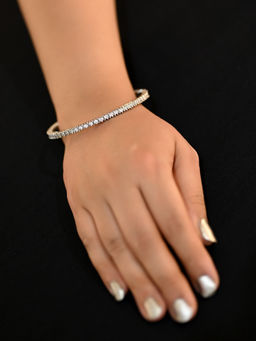 AG'S - Raavi Single Line Solitaire Bangle (2.1)