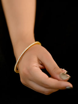 AG'S - Rumayna Delicate American Diamond Bangle (2.8)