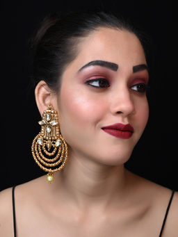 AG'S - Subaria White Antique Earrings