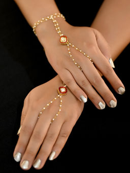 AG'S - Grazy Pearl Hand Harness Set Of 2