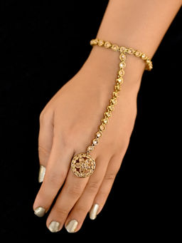 AG'S - Aashima Gold Polki Delicate Hathphool