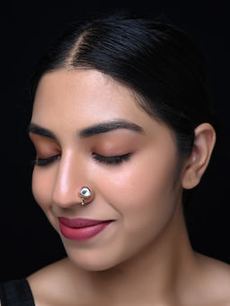 AG'S - Anjalika Kundan Nose Pin