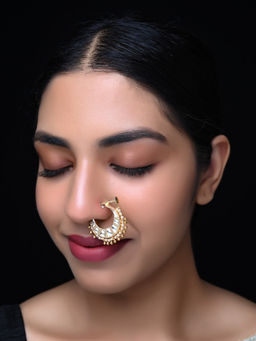 AG'S - Anasuya Latest Kundan Nose Ring