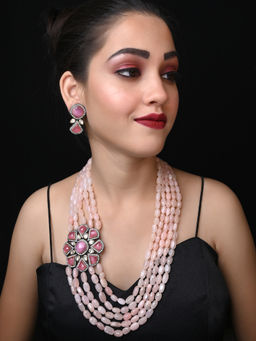 AG'S - Tachi Pink Long Boutique Set