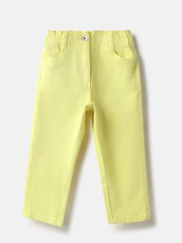 United Colors of Benetton - Girls Yellow Trouser