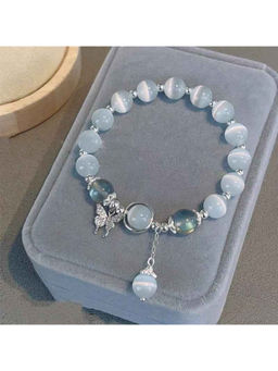 Amorenmore - Lunar Frost Butterfly Beaded Bracelet