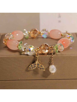 Amorenmore - Mermaid Aura Crystal Charm Bracelet